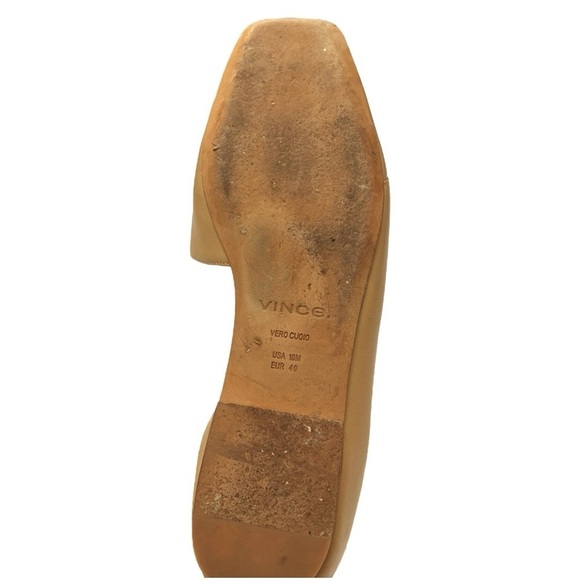 Vince Cyder D’Orsay Square Toe Flats Size 10 - Picture 8 of 10